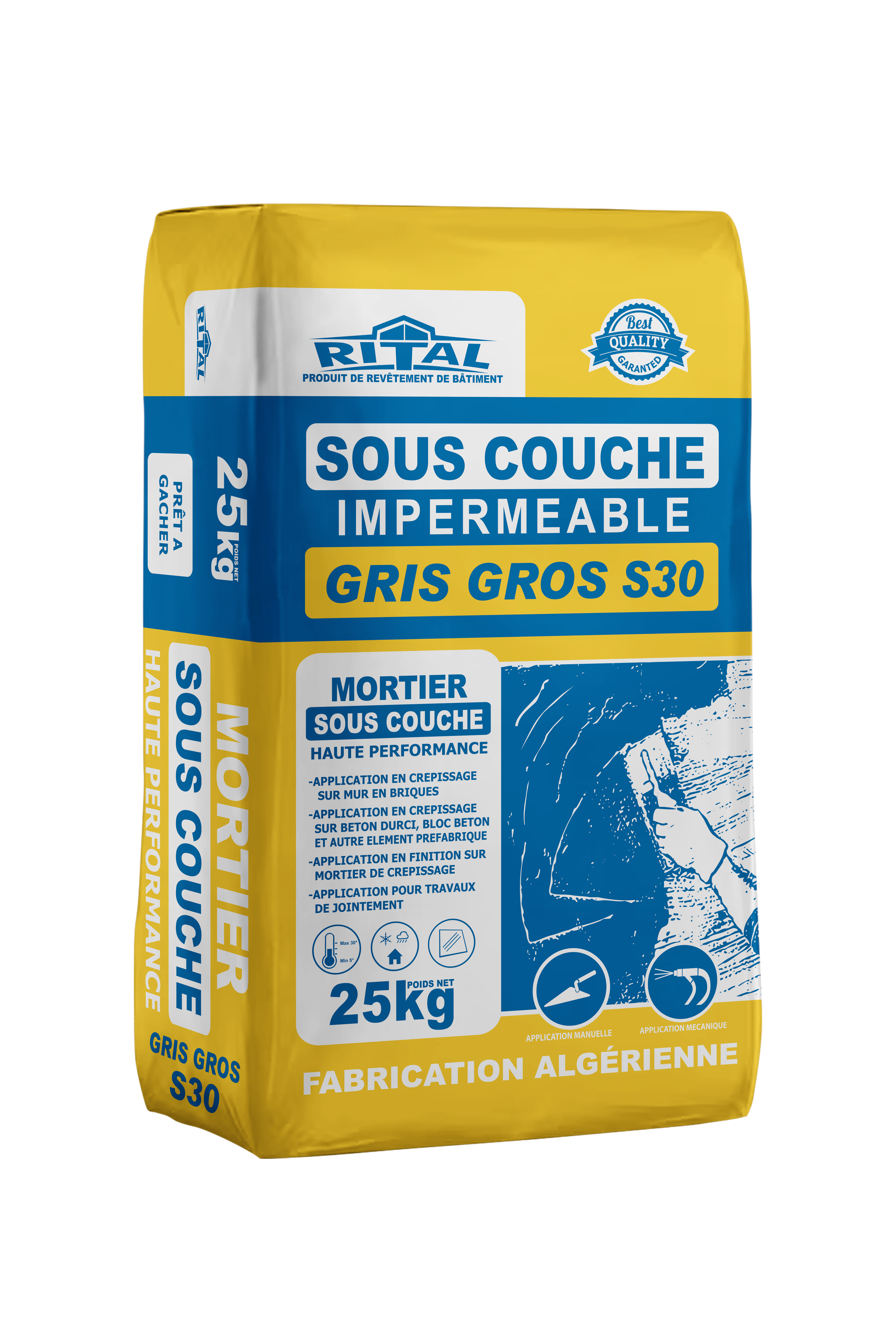 SOUS COUCHE GRIS GROS S30