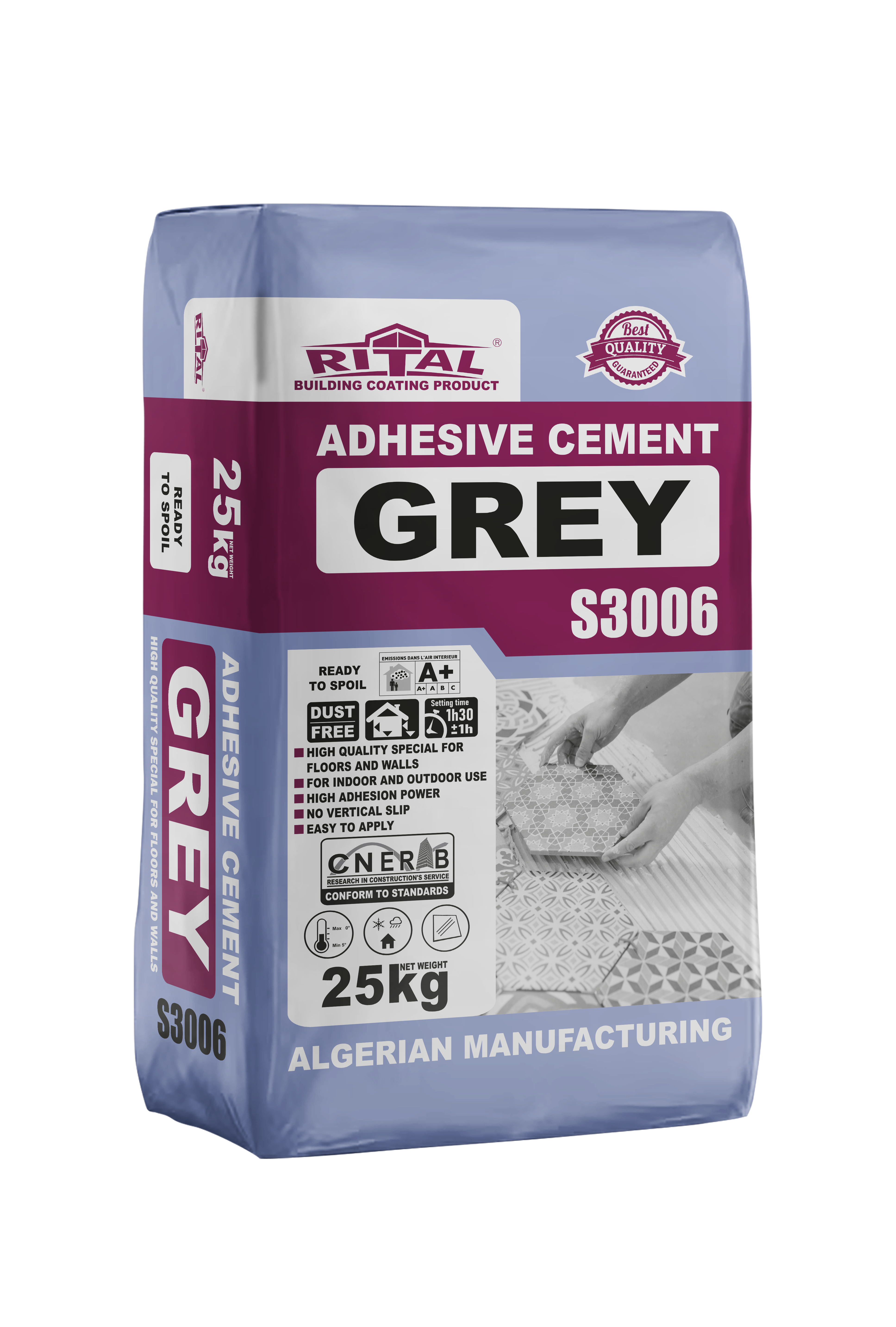ADHESIVE CEMENT GRAY S3006